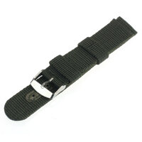 20mm Nylon Wrist Watch Band Strap For Watch Stainless Steel Buckle (Intl) [bonus]