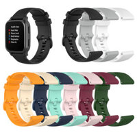 20mm Width Soft Silicone Watch Band Watch Strap Replacement for Garmin Venu SQ BW-HL1 HL2 Haylou LS02 Zeblaze GTS