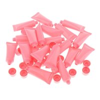 20x 10ml Chai Nhựa Rỗng Chai Cho Kem Dưỡng Da Toàn Thân Dầu Gội Lip Gloss - Pink