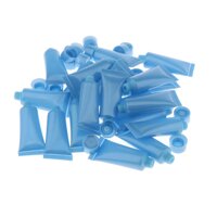 20x 10ml Chai Nhựa Rỗng Chai Cho Kem Dưỡng Da Toàn Thân Dầu Gội Lip Gloss - Blue