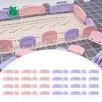 20x Đan Khối Lược Đan Chặn Chân DIY Áo Len Dệt Phụ Kiện Bộ Chặn Đan Thảm Thủ Công Ren