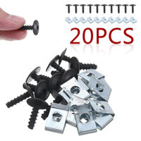 20x Kẹp Vít Talnut Torx Phù Hợp Cho Xe Audi VW Ghế Porsche