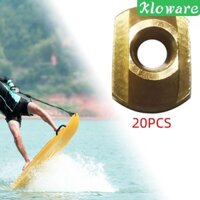 20x M8 Hydrofoil Gắn T Nuts Trượt T Nuts T Bu lông Nguồn cung cấp chắc chắn cho thể thao dưới nước ngoài trời Tấm tàu cánh ngầm Lướt sóng