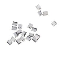 20x Micro USB Type B Female Socket   5-Pin SMD SMT Solder Connector