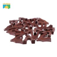 21 Chiếc Gỗ Guzheng Cầu Bộ Zither Koto Gu Zheng Phụ Kiện Thay Thế