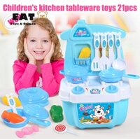 21 PCS Bộ Đồ Chơi Nhà Bếp Cho Bé Giả Bộ Nấu Ăn Roleplay Bé Nhà Chơi Trò Chơi-168-OXUI3
