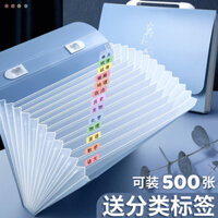 2.100.000 Người Bộ Sưu Tập a4 Túi Organ Giấy Học Sinh Tổ Chức Dụng Cụ Tiện Dụng Thư Mục Văn Phòng Sách Thông Tin Phân Loại Dung Tích Lớn Nhiều Lớp Lưu Trữ / 3.6
