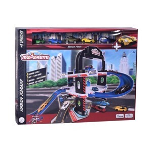Bộ đồ chơi mô hình 3 tầng Majorette Urban Garage 5 Cars 212059986