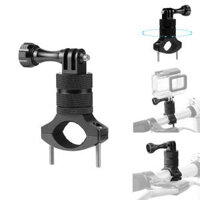[216] Mount gắn GoPro Ghi đông Moto xoay 360 độ CNC Puluz