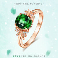 [2187 Đánh giá tích cực] Nhẫn điều chỉnh đá quý xanh pha lê tourmaline hình bướm cho phụ nữ, nhẫn mở, trang sức bán buôn