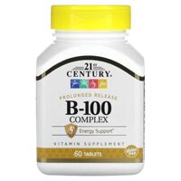 21st Century B-100 Complex Prolonged Release 60 Tablets