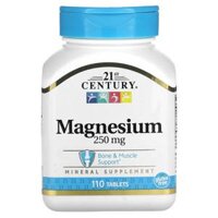 21st Century Magnesium 250 mg 110 Tablets