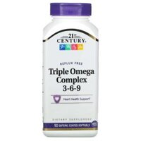 21st Century Triple Omega Complex 3-6-9 90 Enteric Coated Softgels