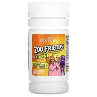 21st Century Zoo Friends with Extra C Orange 60 Chewable Tablets