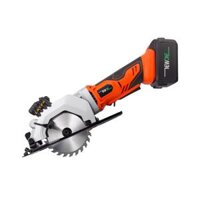 21V Home Cưa mini Chế biến gỗ Cưa nhỏ cầm tay có thể sạc lại Máy cưa tròn Cưa tròn Máy cắt điện Lithium khoan bê tông Máy khoan đa năng