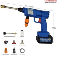 21V Máy Rửa Xe Dùng Pin C-MART W0052 Máy Bơm Nước Đa Năng – Rửa Xe, Tưới Cây