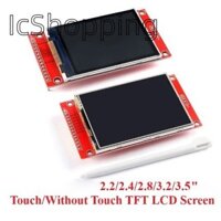 2.2 / 2.4 / 2.8 / 3.2 / 3.5 SPI TFT LCD Bảng điều khiển cảm ứng Mô-đun cổng nối tiếp với màn hình LED trắng nối tiếp PBCSPI