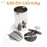 [22 năm][CÓ NHIỀU KÍCH CỞ ] Khuôn làm giò thủ bằng inox 1kg - xào không gỉ, bền đẹp, sạch sẽ, có thể tháo lắp từng chi t