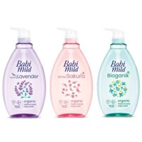 (2206) Sữa tắm gội Babi Mild 800ml