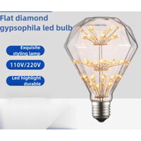 [220V] Bóng đèn LED bầu trời sao sáng tạo D95, đèn trang trí, đế vít E27, ánh sáng vàng ấm 2200K, bóng đèn không đều
