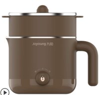 220V Mini Electric Multi Cooker Portable Electric Rice Cooker Hotpot Cooking Machine Electric Hot Pot brown