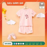 2220 UA LA RO GO Bộ cài vai cộc petit giao thông - HỒNG,36M