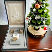 2222-DUNHILL Cufflinks & Tie Pin-Bộ Khuy măng sét & Cài áo Vest-Mới/chưa sử dụng