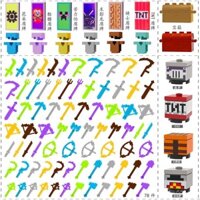[2246 Người Đã Thu Thập] Đồ Chơi Tương Thích Minecraft Minifigures Bộ Đầy Đủ Vũ Khí Thanh Kiếm Kim Cương Giảm Giá Áo Giáp Khối Xây Dựng Đồ Chơi Nhân Vật
