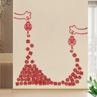 2257 Người Khen ngợi Trang trí phòng cưới Móng vuốt mèo Nhãn dán nhân vật vui vẻ Tủ quần áo Bộ trang trí phòng khách Nam Nữ Vuông Cao cấp Phòng mới Phong cách đám cưới 2257 Người khen ngợi Trang trí phòng cưới Móng vuốt mèo Nhãn dán nhân vật vui vẻ Tủ quầ