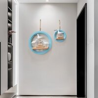 2297 Bộ Sưu Tập Người Phong Cách Địa Trung Hải Chim Biển Mặt Dây Chuyền Tường Ba Chiều Seagull Trang Trí Tường Mô Hình Phòng Khách Sạn Hành Lang Lối Vào Trang Trí 3.2.58