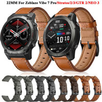 22mm Dây Đeo Cổ Tay Cho Zeblaze Vibe 7 Pro / Stratos 2 3 Btalk 2 lite GTR 3 Pro Dây Đồng Hồ Vòng Tay Correa Thể Thao Silicone Dây Đeo Tay Phụ Kiện