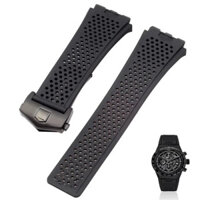 22mm lõm và lồi miệng thích hợp cho dây đeo đồng hồ TAG HEUER Vòng đeo tay silicon siêu Carlisla