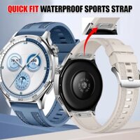 22mm Original Quick Fit Silicone Nylong Braid Band cho Huawei GT5 / 4 / 3 / 2 Runner 46mm Dây đeo thể thao cho Huawei GT 5 Pro 46mm