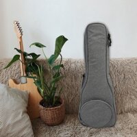 23 Inch Cotton Ukulele Túi Mềm Gig Chống Thấm Nước Oxford Vải Ukelele Hawaii Bốn Dây Đàn Guitar Ba Lô Màu Xám