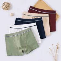 2.3.000 Người Khen ngợi Cao Cấp Bé Trai Thanh Niên Cotton Nguyên Chất Tăng Trưởng Quần Lót Thoáng Khí Kháng Khuẩn Loại A Quần Lót Trẻ Em Quần Short Học Sinh 2 đến 18