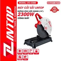 [2300W] Máy Cắt Sắt Kích Thước Lưỡi 355mm LINTOP LTC-2300 Mô Tơ Chổi Than Bảo Hành 6 Tháng