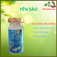 [23/10/2024 07:57:29] Dũng Subo: YẾN SÀO KHÁNH HÒA SAKANET YẾN CH0 NGƯỜI TIỂU ĐƯỜNGTHƠM NGON ĐẬM ĐÀ 39% 150ML  COMBO20Ủ