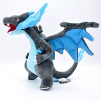 23cm Elf xy Evolution Mega Charizard Rồng thở lửa Đồ chơi búp bê sang trọng Búp bê hoạt hình dễ thương có sẵn 0108