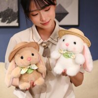 23cm gấu bông con thỏ Búp bê thỏ tai cụp gối thỏ đồ chơi nhồi bông quà sinh nhật món quà giáng sinh