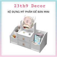 23th9 DECOR Kệ Đựng Mỹ Phẩm Để Bàn MINI - Kệ Trang Điểm Mini Để Bàn Chất Liệu FORMEX
