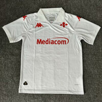24-25 Áo sân khách Fiorentina S-XXL dành cho người lớn tay ngắn nhanh khô thể thao bóng đá hàng đầu AAA