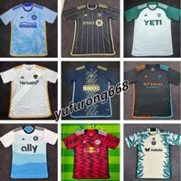 24 / 25 MLS Minnesota Miami Thành phố New York Charlotte FC austin los angeles FC seattle sounders portland timbers Soccer Jersey Sports Men Phiên bản