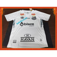 24 25 Mới Santos sân nhà Neymar áo 10 tay ngắn chuyển nhượng người hâm mộ bóng đá thêu