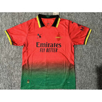 24 / 25AC Milan Red Phiên bản đặc biệt Áo khoác bóng đá thể thao AAA AAA
