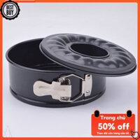 24 / 26 / 28 / 18 cm tròn thép carbon cao bánh đế phẳng có thể tháo rời rỗng ống khói khuôn bánh DIY nướng bánh dụng cụ