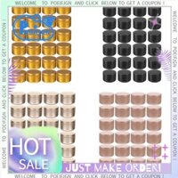 24 Chiếc Lọ Nến Trang Trí Nhãn Rỗng Lưu Trữ Tins Nến Thiếc Lon Chân Nến Giá Đỡ Hộp Đựng Hộp Đựng Thiếc Tròn