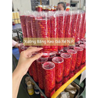 (24 cuộn) Băng Keo In Chữ Chúc Mừng Năm Mới Dán Hộp Điều