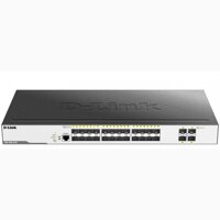 24 Gigabit SFP ports + 4 10G SFP+ ports L2 Gigabit Managed Switch D-Link DGS-3000-28XS