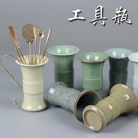 24 giờ giao hàng = Chai công cụ Qingci, chai gốm sáng tạo trong nhà, phụ kiện hương, bộ bảy món chai hương, chai trà, bình nhỏ &--&