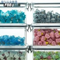 24 giờ vận chuyển = Túi tổ chức lưu trữ bàn phím | FBB Visual Studio 2-Pack Hộp lưu trữ keycap bàn phím cơ học tùy chỉnh -**-
